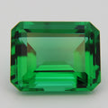 Emerald Cut Green Obsidianite