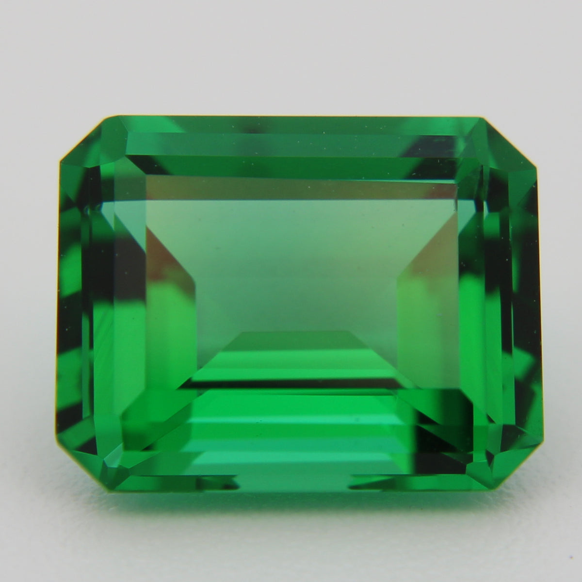 Emerald Cut Green Obsidianite