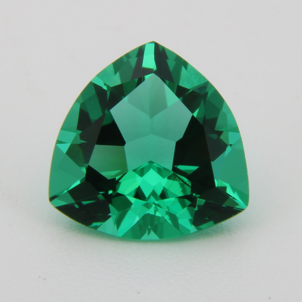 Trillion Cut Green Obsidianite