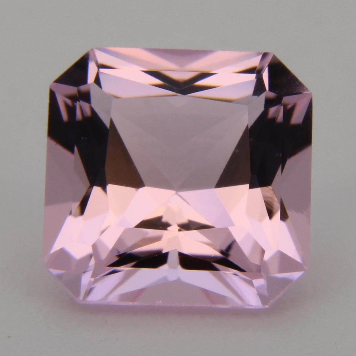 Radiant Cut Corners Cut Rose Obsidianite